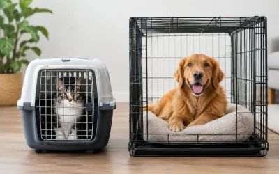Carrier Versus Crate: Which Does Your Pet Need?